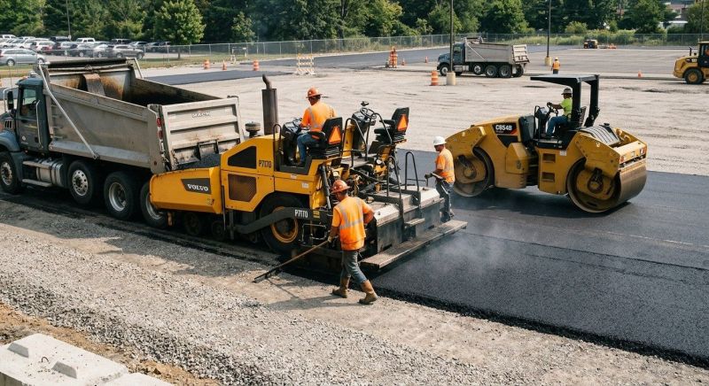 Asphalt Lot Paving in Little Rock, AR