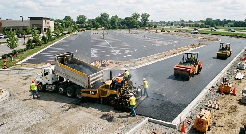 Asphalt Parking Lot Paving in Savannah, GA