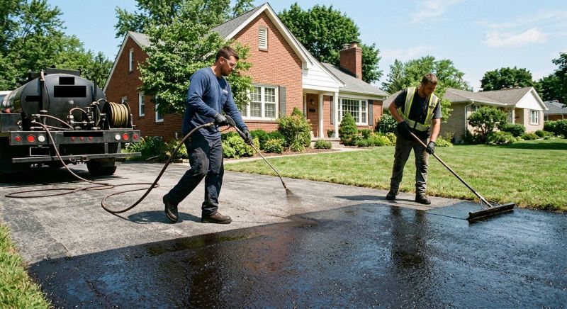 Blacktop Sealcoating in Fort Collins, CO