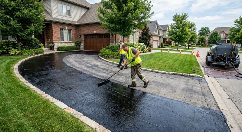 Blacktop Sealing in San Antonio, TX