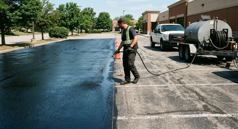 Parking Lot Sealcoating in Sarasota, FL