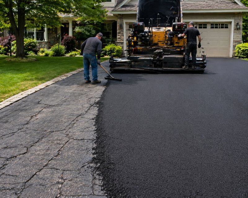 Asphalt Driveway Resurfacing in Greenville, SC