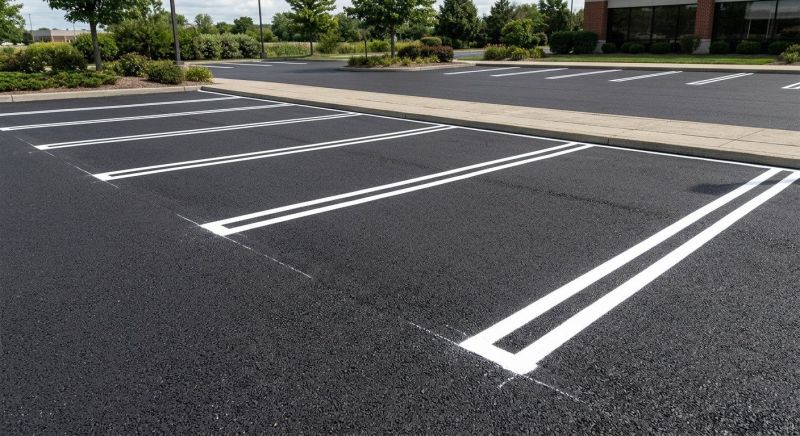 Asphalt Marking in Alpharetta, GA