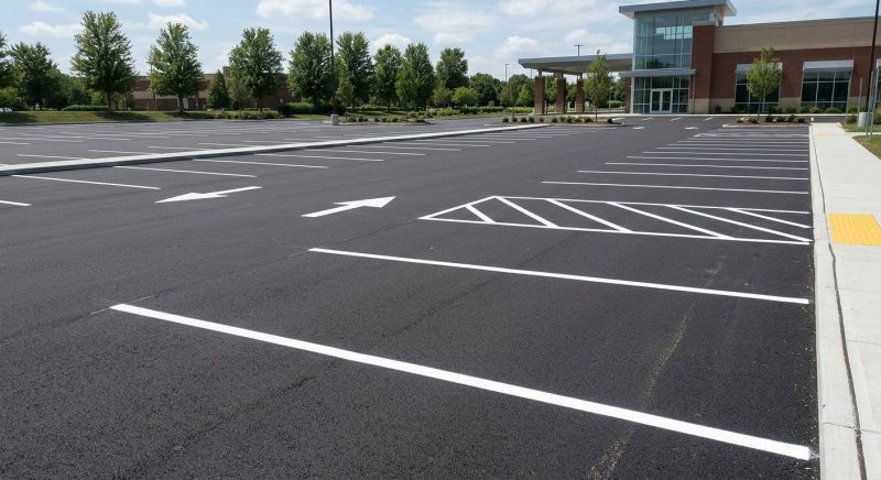 Asphalt Marking in Roswell, GA