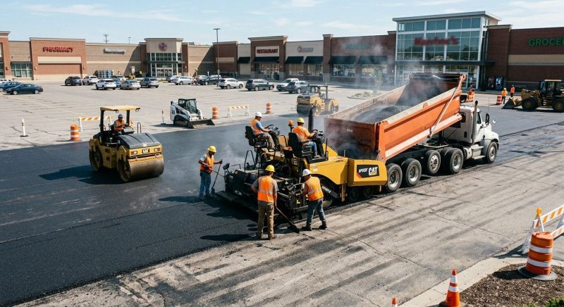 Asphalt Parking Lot Paving in Temecula, CA