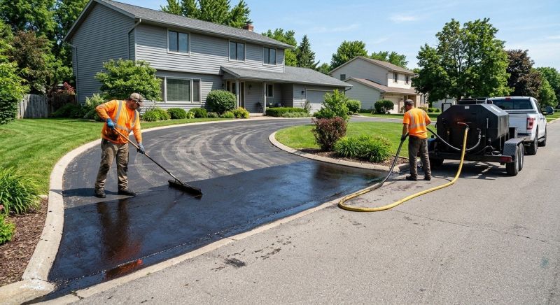 Asphalt Recoating in Columbus, OH