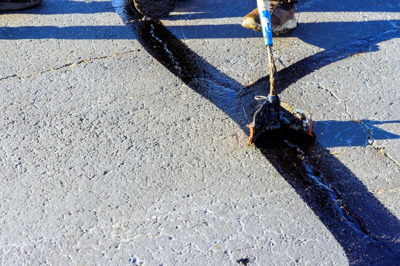 Residential Asphalt Sealing Process