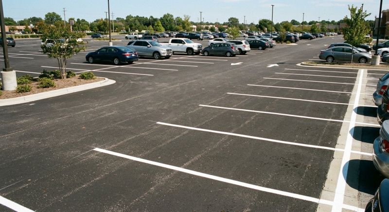 Asphalt Striping in Alpharetta, GA