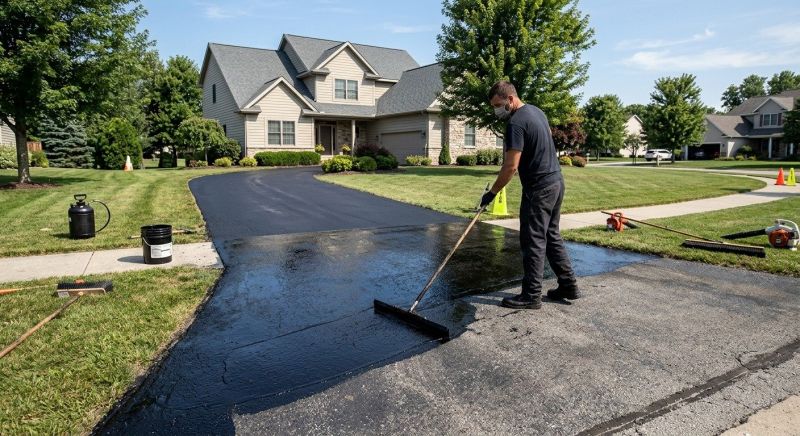 Blacktop Sealing in Grand Rapids, MI