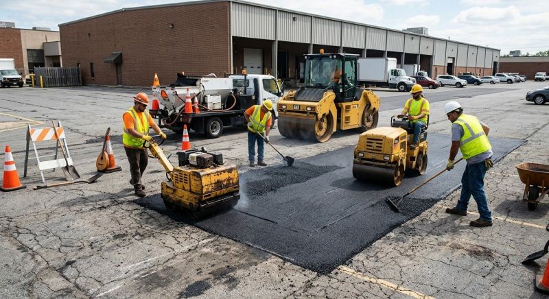Church Parking Lot Repair in Pasadena, CA