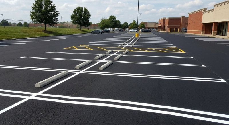 Church Parking Lot Striping in Lawrenceville, GA