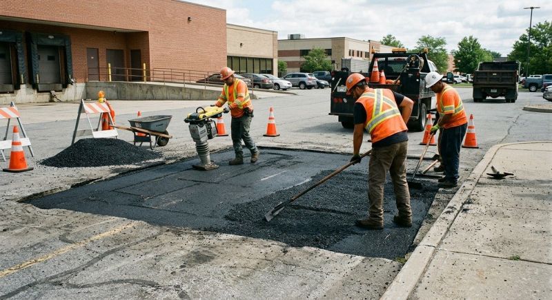 Commercial Asphalt Repair in Conway, AR