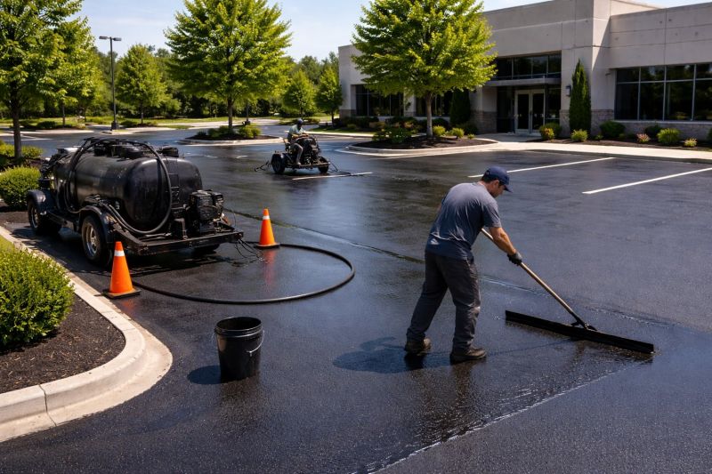 Commercial Asphalt Sealing in Tampa, FL