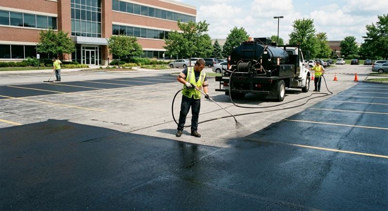 Commercial Asphalt Sealing in Sarasota, FL