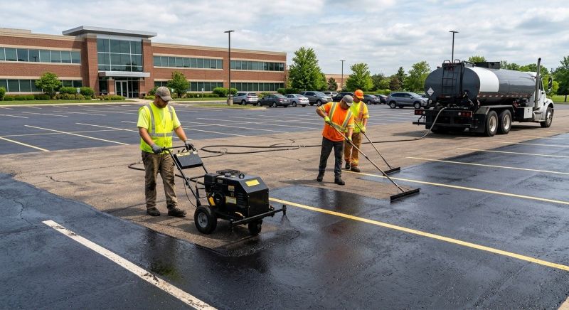 Commercial Pavement Sealing in Fort Collins, CO