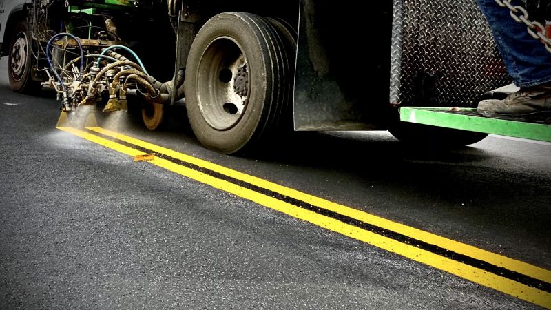 Crosswalk Marking Service in Roswell, GA