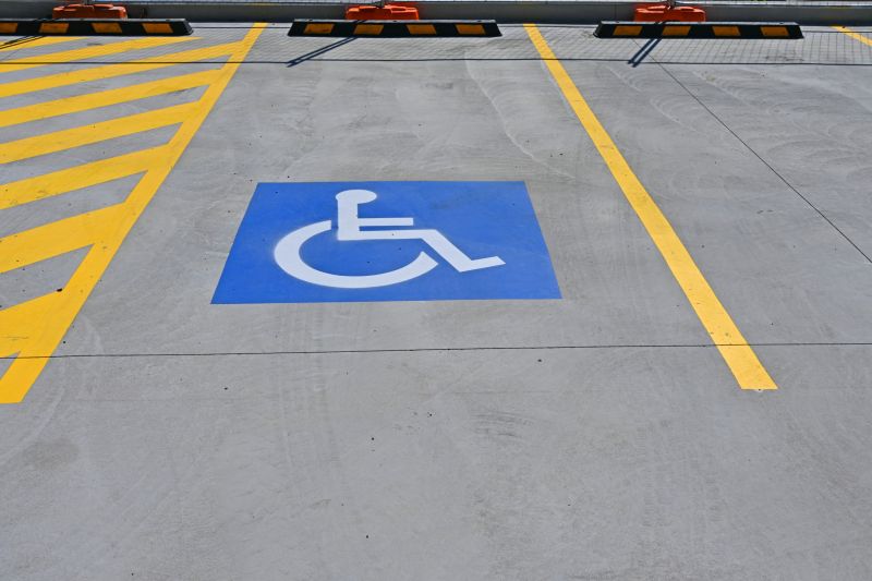 Disability Parking Marking in Alpharetta, GA