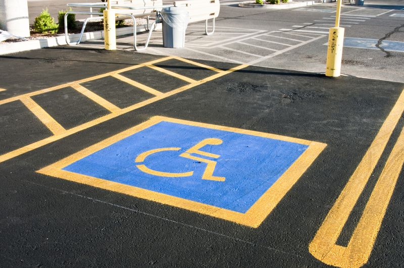 Disability Parking Marking in Lawrenceville, GA