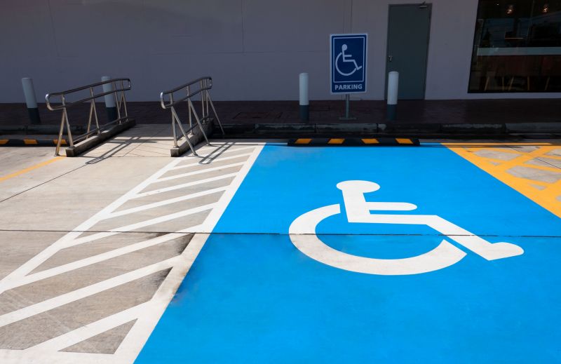 Disability Parking Marking in Lawrenceville, GA