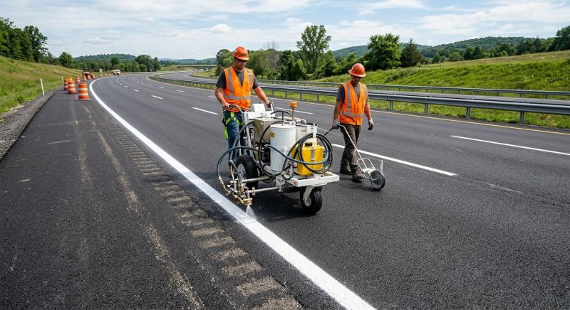 Line Striping Service in Alpharetta, GA