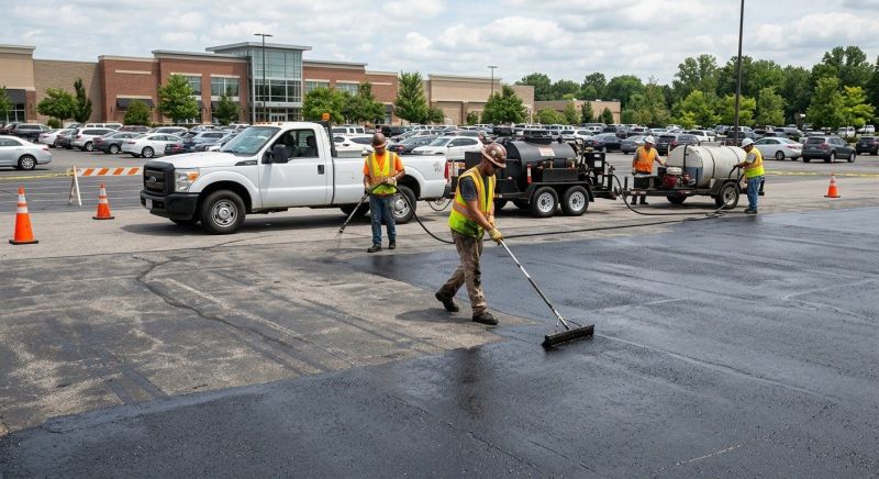 Lot Sealcoating in Tampa, FL