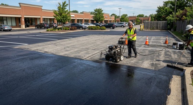Lot Sealcoating in Columbus, OH