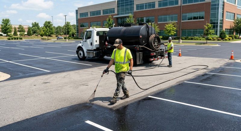 Lot Sealcoating in Columbus, OH