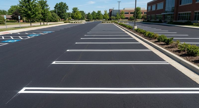 Parking Lot Marking Service in Alpharetta, GA
