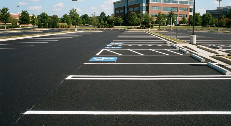 Parking Lot Marking Service in Suwanee, GA