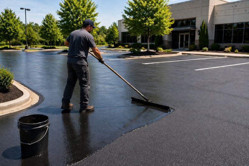 Parking Lot Sealcoating in San Antonio, TX