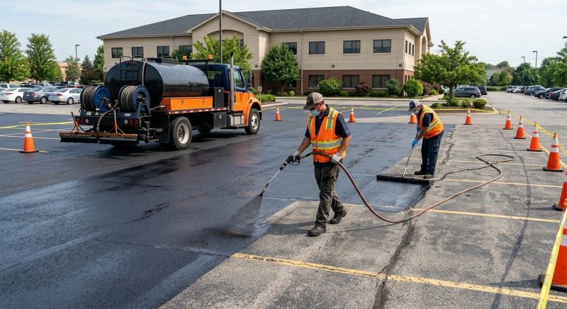 Parking Lot Sealcoating in Tampa, FL