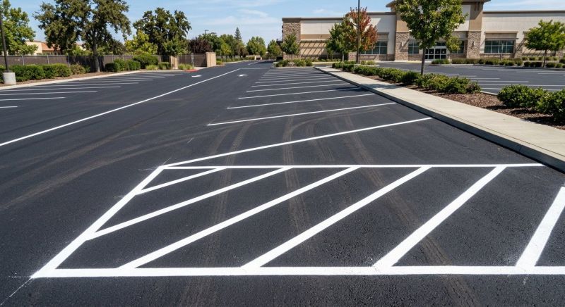 Parking Lot Striping in Alpharetta, GA