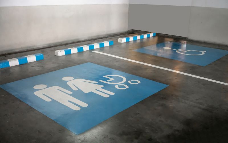 Parking Space Marking in Roswell, GA