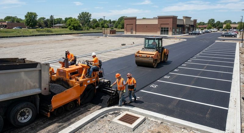 Parking Space Paving in Los Angeles, CA