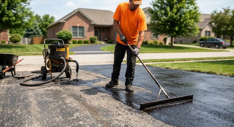 Slurry Sealing Service in Columbus, OH