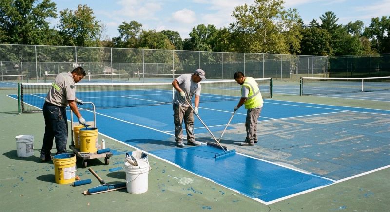 Tennis Court Repair Service in Denver, CO