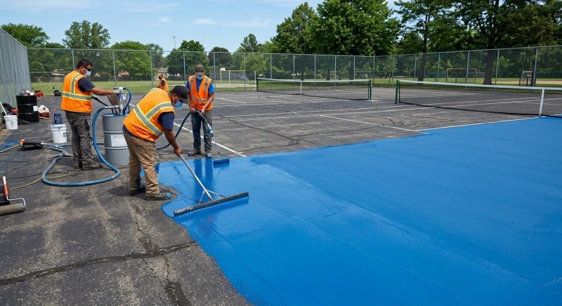 Tennis Court Repair Service in Sarasota, FL